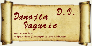 Danojla Vagurić vizit kartica